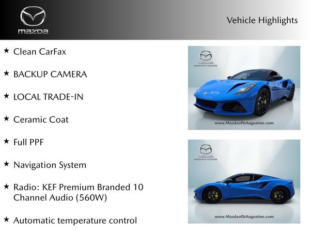 Used 2024 Lotus Emira First Edition RWD image 2