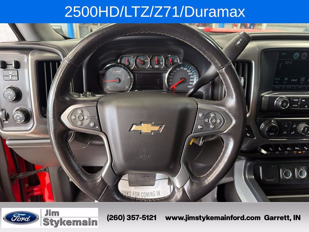 Used 2017 Chevrolet Silverado 2500 LTZ w/ Duramax Plus Package AWD/4WD image 21