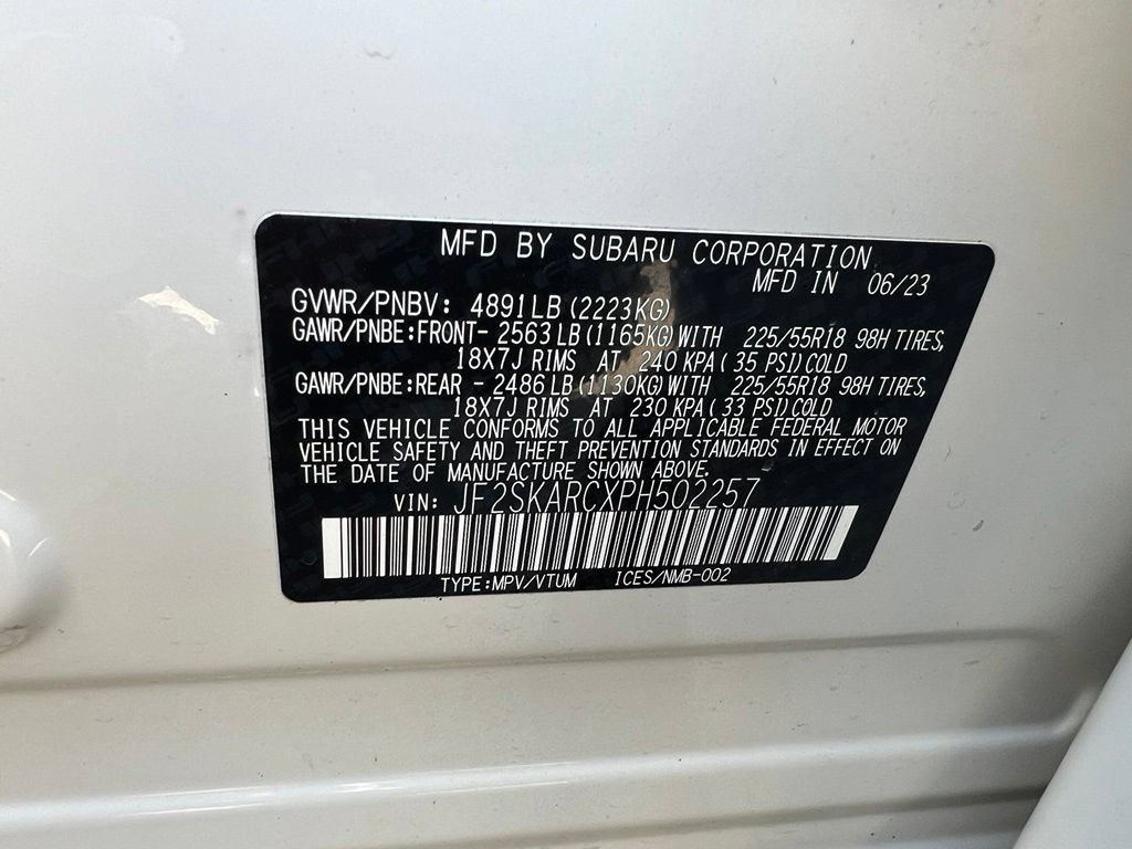 Used 2023 Subaru Forester Touring w/ Popular Package #2 AWD/4WD image 47