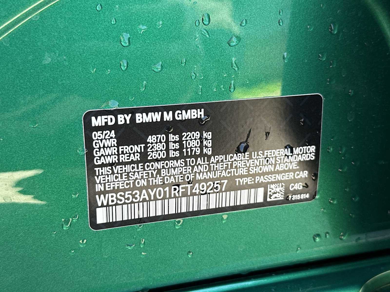 Used 2024 BMW M3 image 27