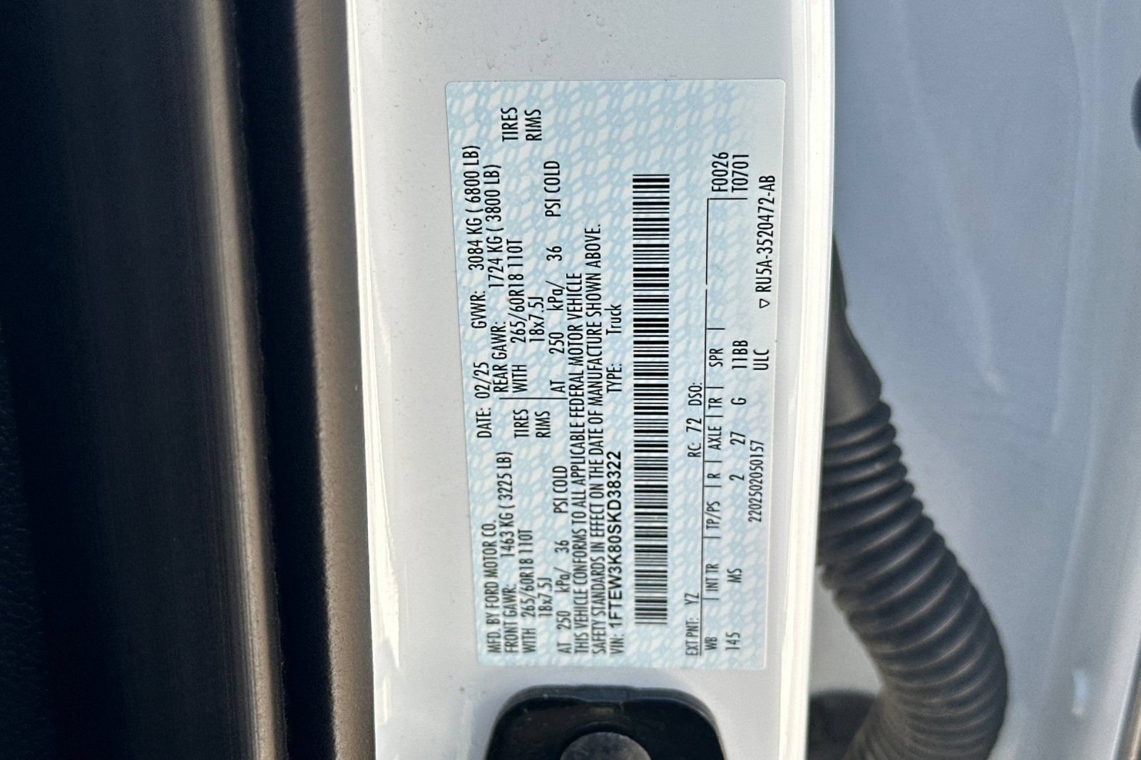 Used 2025 Ford F150 XLT w/ Equipment Group 301A Standard RWD image 25