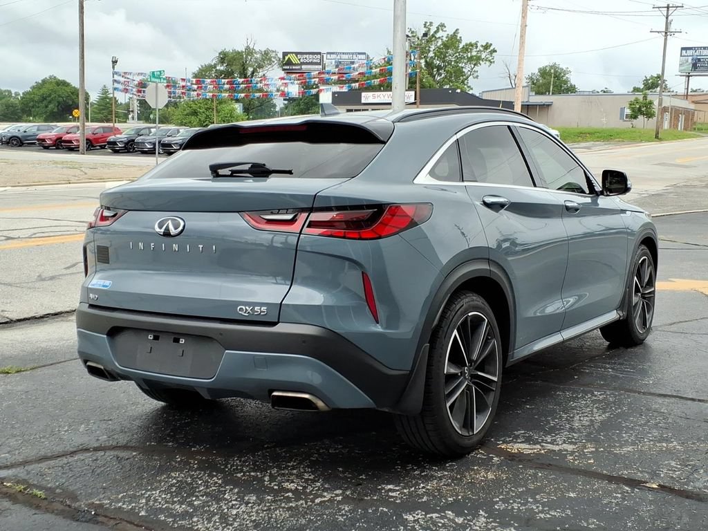 Used 2022 INFINITI QX55 Sensory w/ Lighting Package AWD/4WD image 4