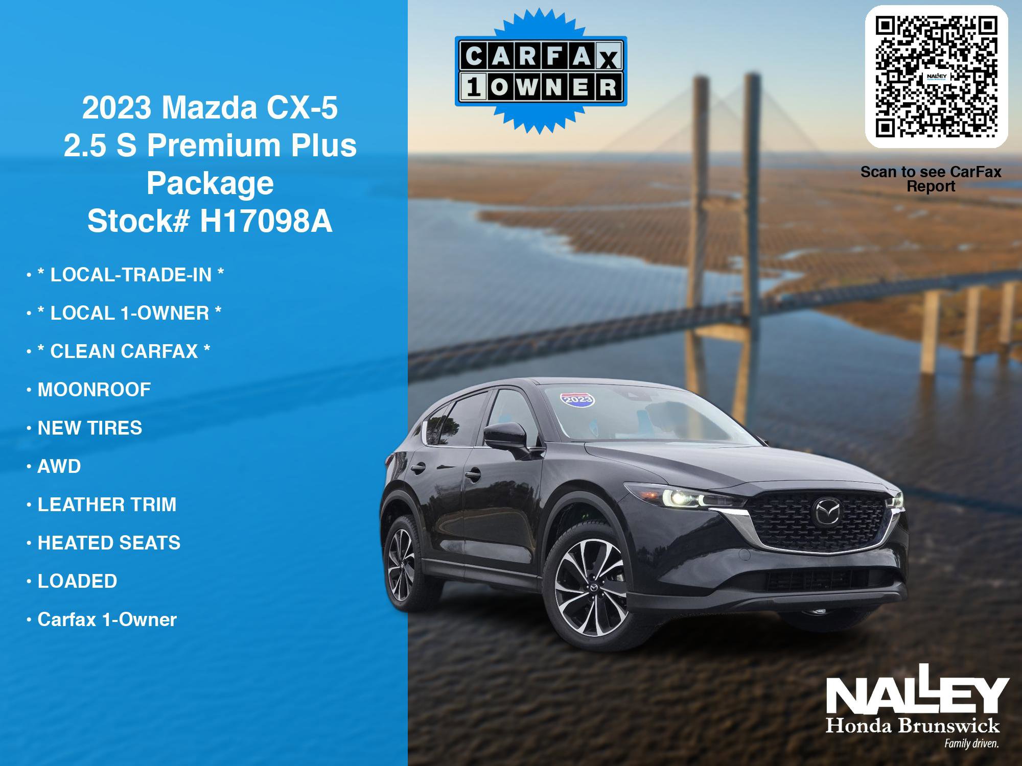 Used 2023 MAZDA CX-5 AWD 2.5 S w/ Premium Plus Pkg image 7