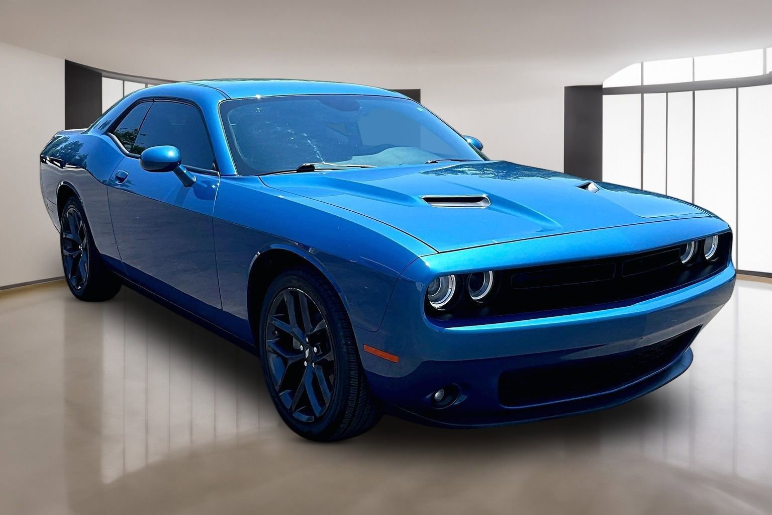 Used 2023 Dodge Challenger SXT w/ Blacktop Package RWD image 1