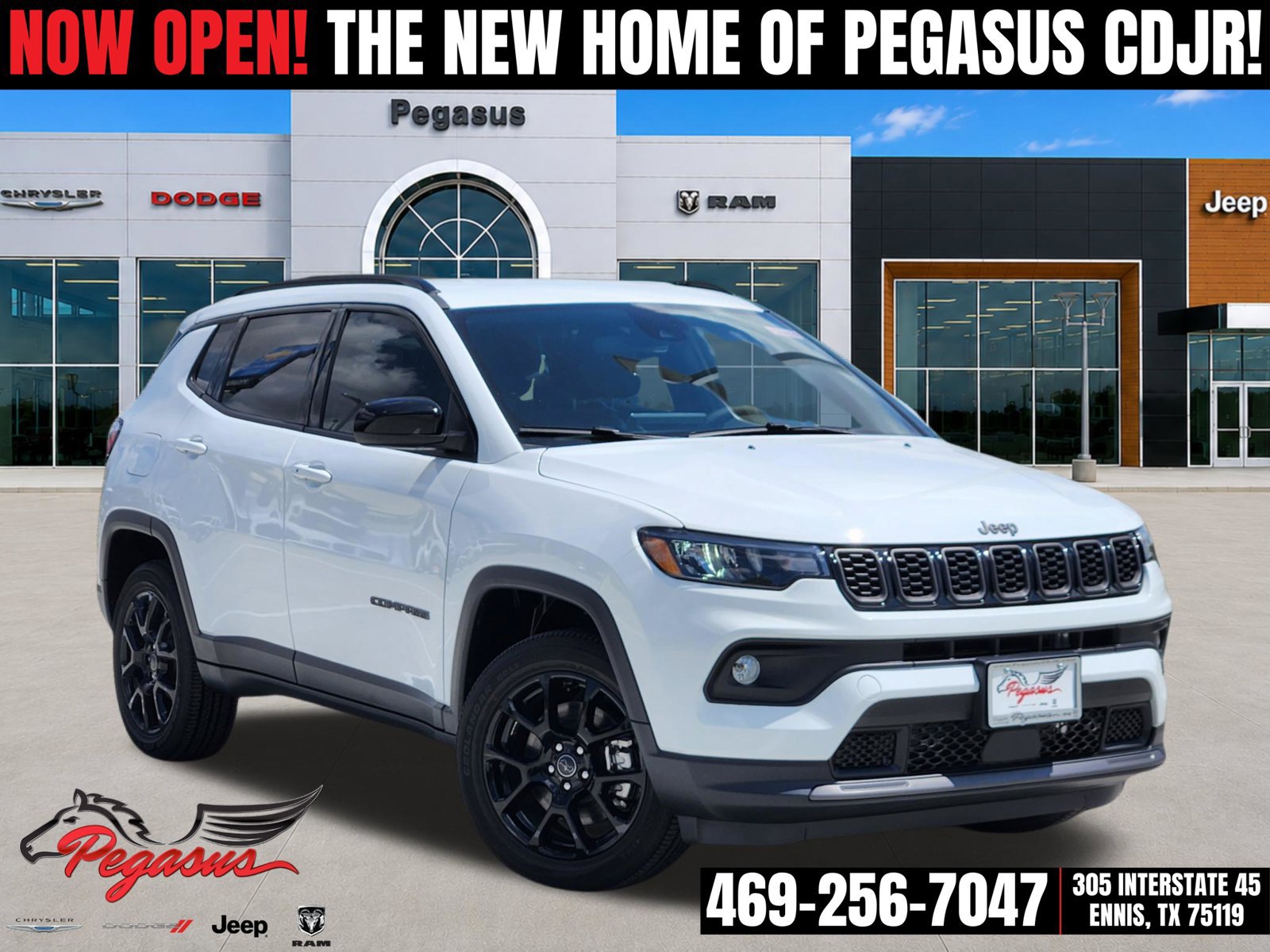 New 2026 Jeep Compass Latitude AWD/4WD 360° Tour