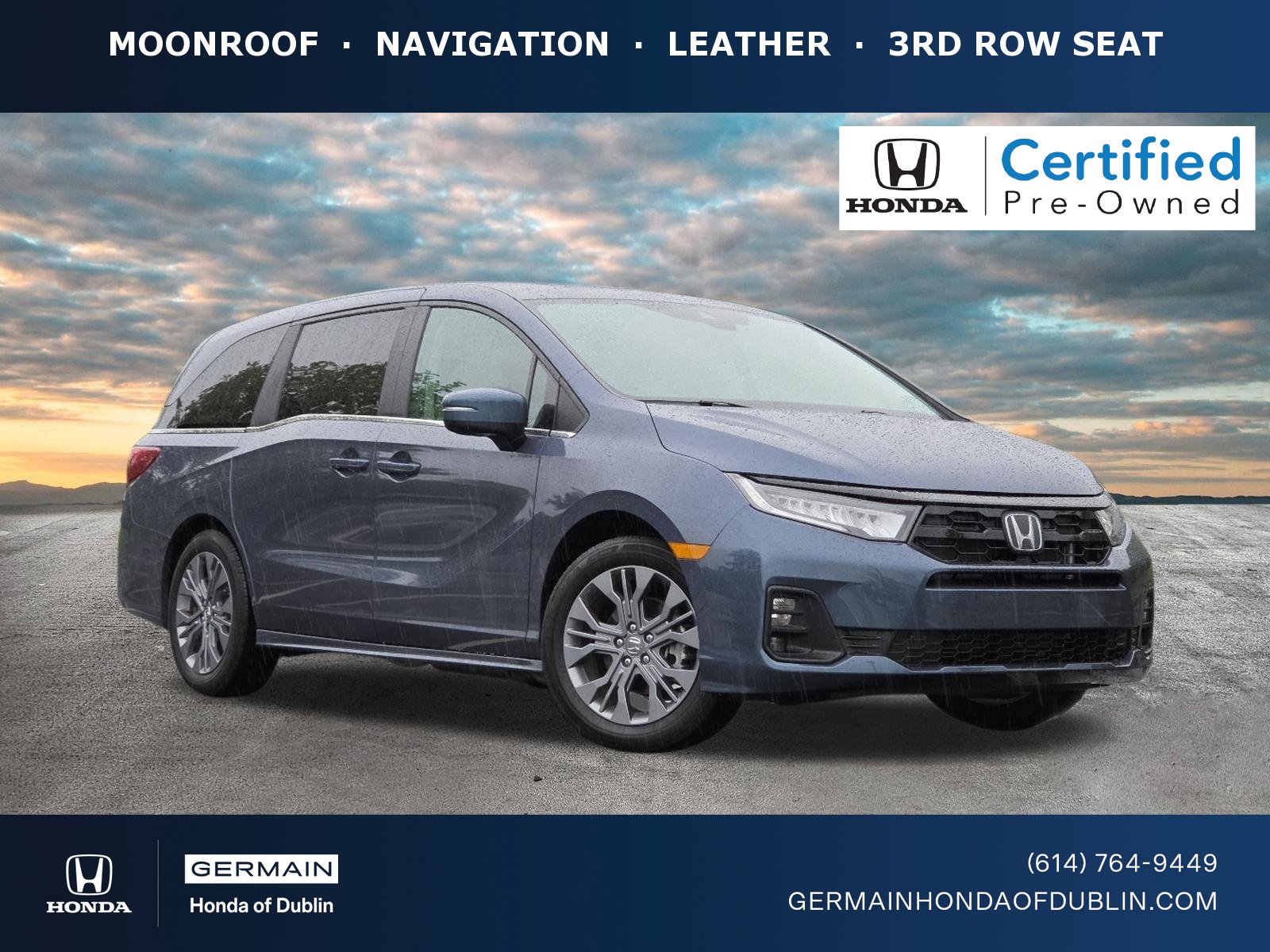 Certified 2025 Honda Odyssey Touring image 1