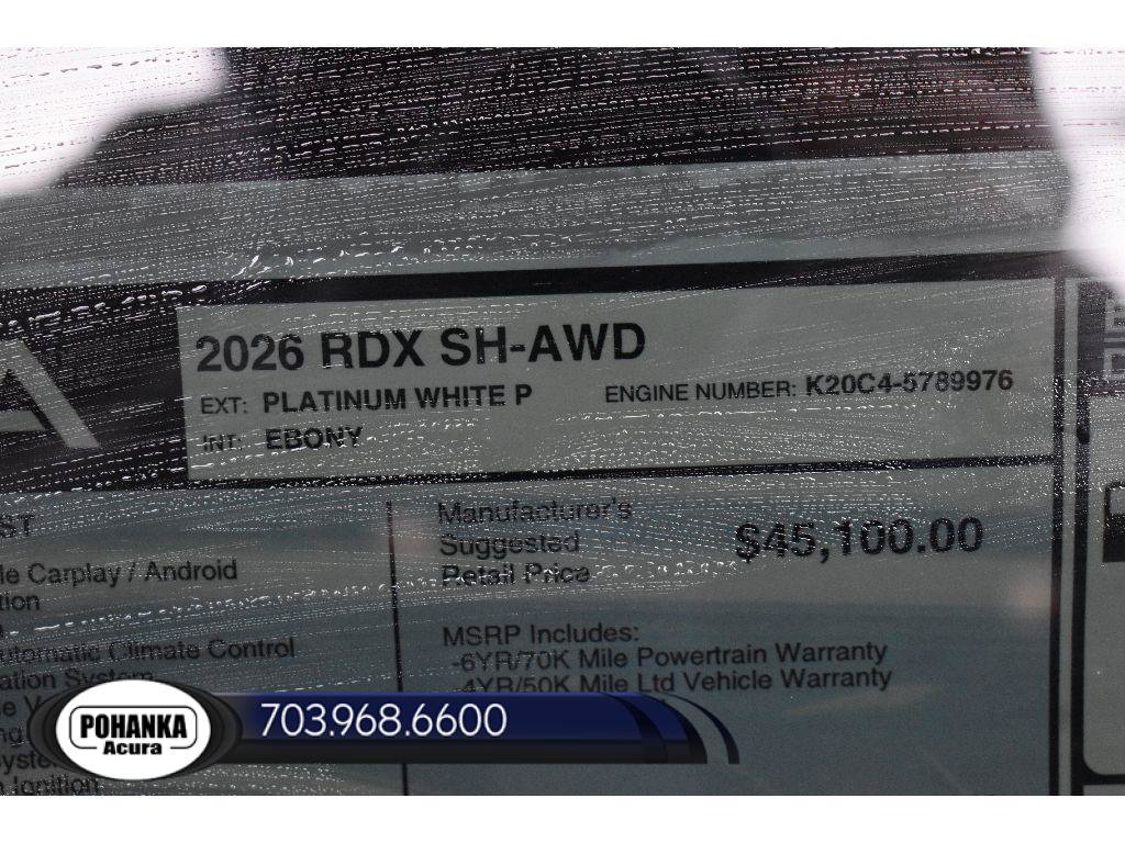 New 2026 Acura RDX SH-AWD image 39