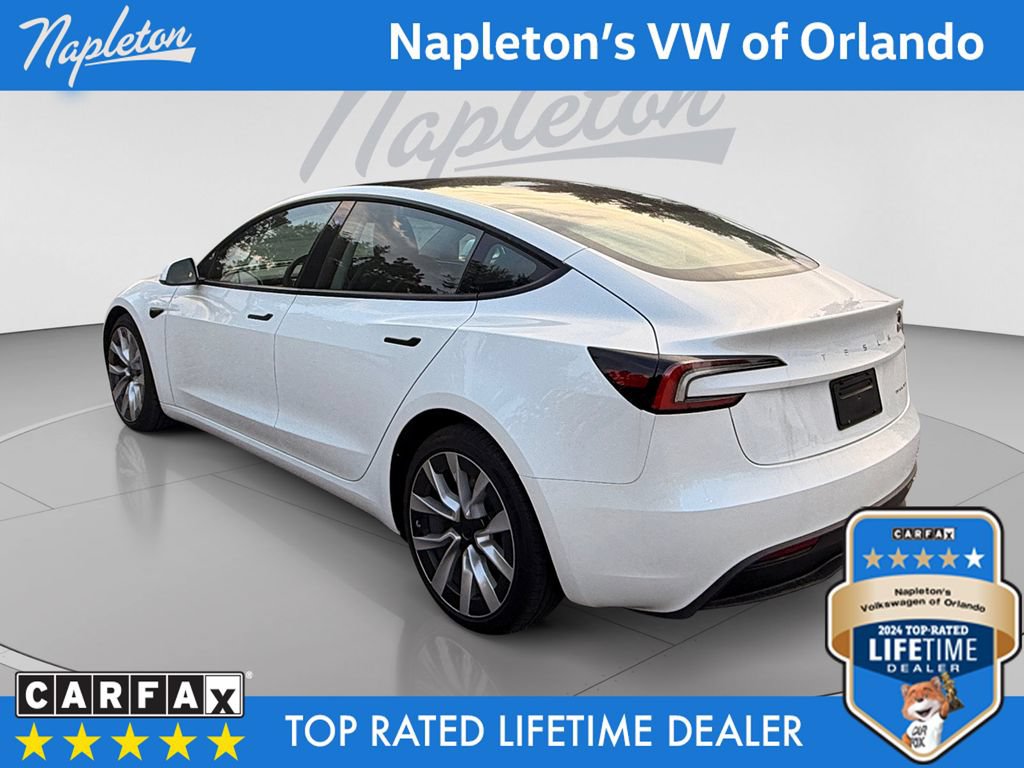 Used 2025 Tesla Model 3 Long Range AWD/4WD image 3