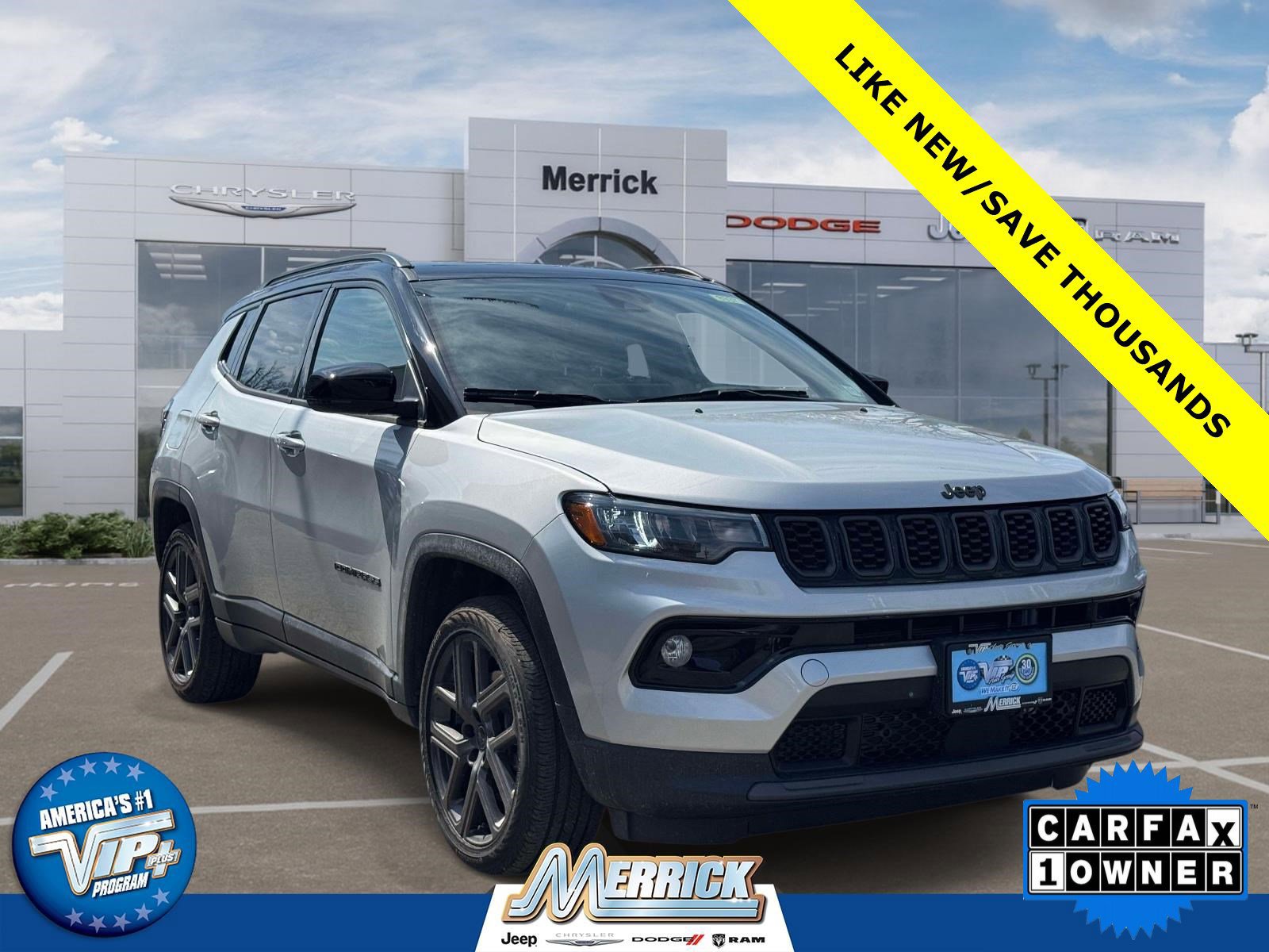 Used 2025 Jeep Compass Limited w/ Sun & Sound Group AWD/4WD image 1