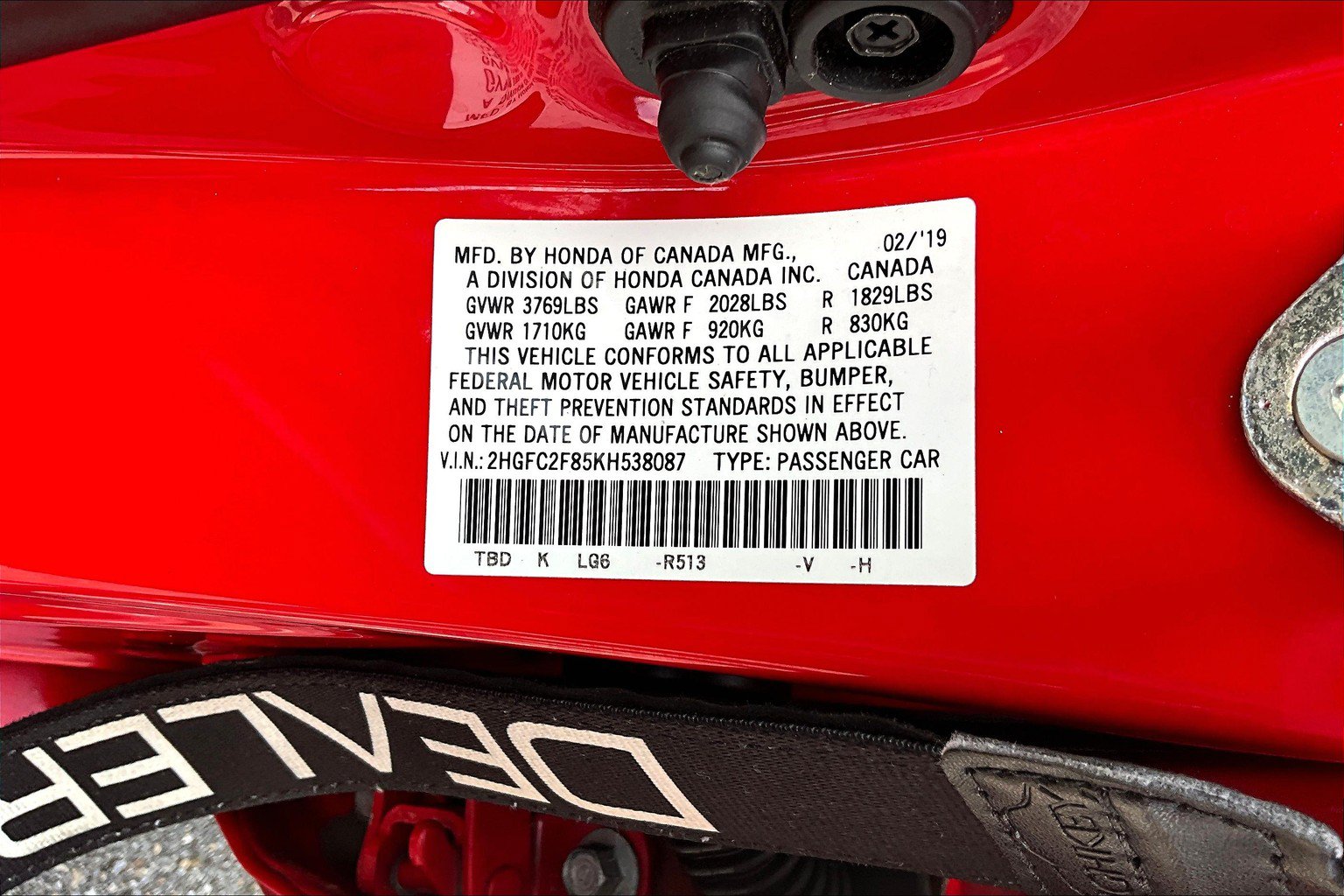 Used 2019 Honda Civic Sport image 31