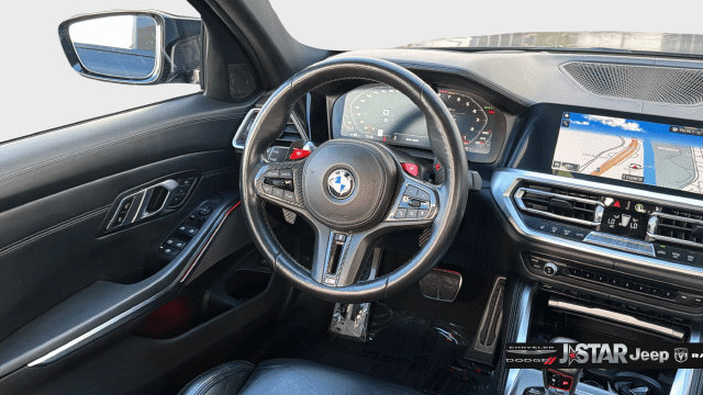 Used 2021 BMW M3 Competition w/ M Carbon Exterior Package RWD image 14