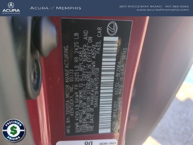Used 2023 Lexus ES 350 w/ Premium Package FWD image 27