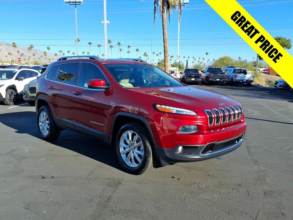 Used 2015 Jeep Cherokee Limited w/ Trailer Tow Group image 1