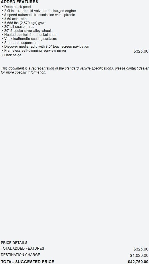 Used 2020 Volkswagen Atlas Cross Sport SEL image 2