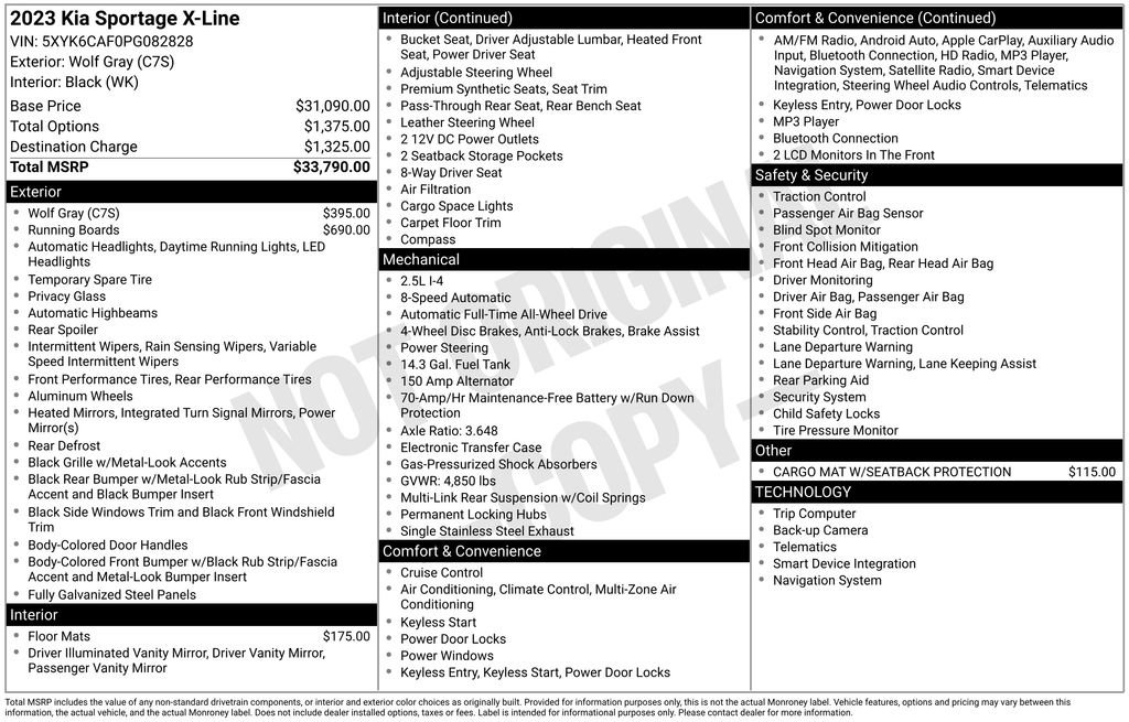 Used 2023 Kia Sportage X-Line image 2