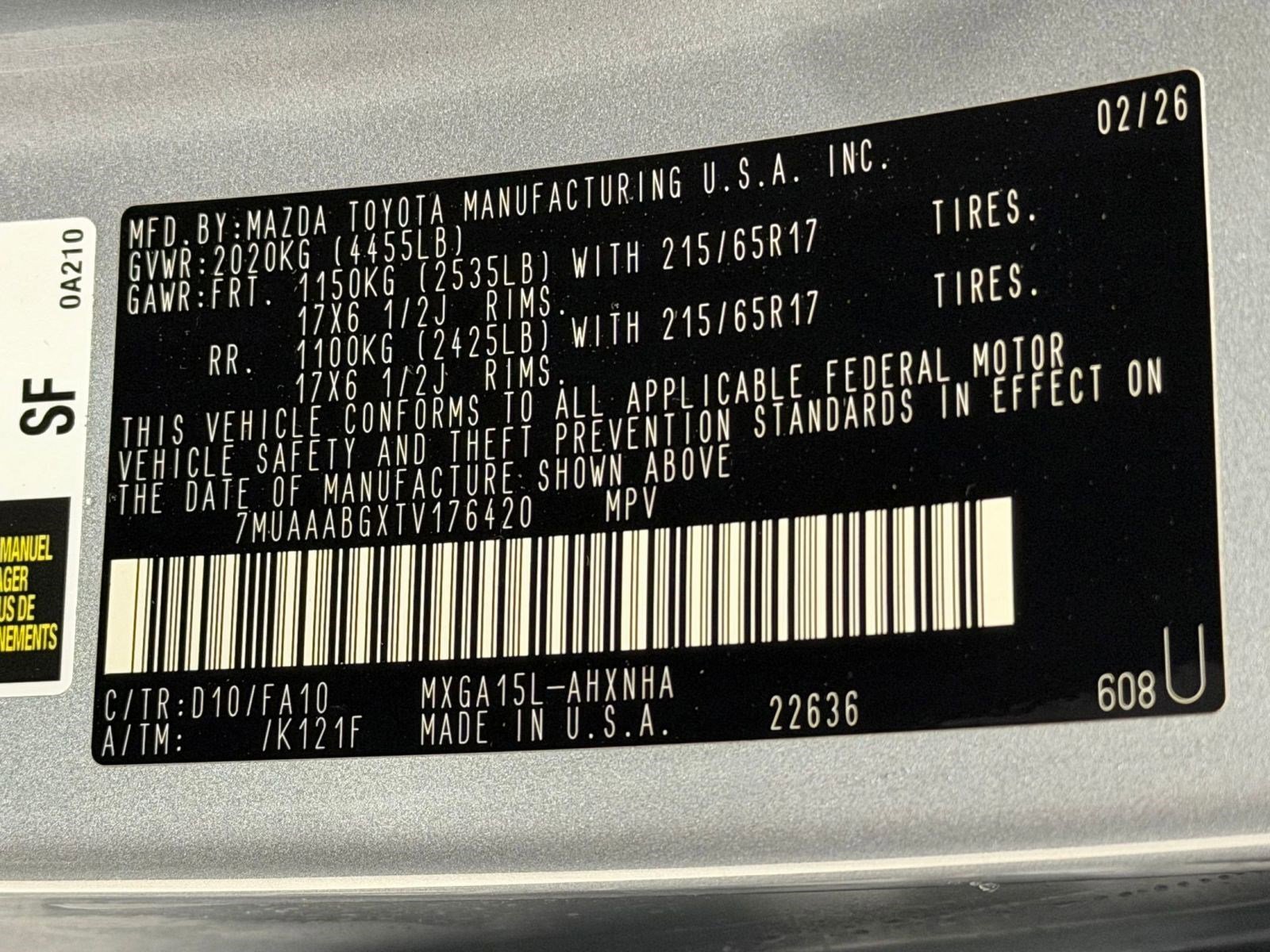 New 2026 Toyota Corolla Cross L image 16