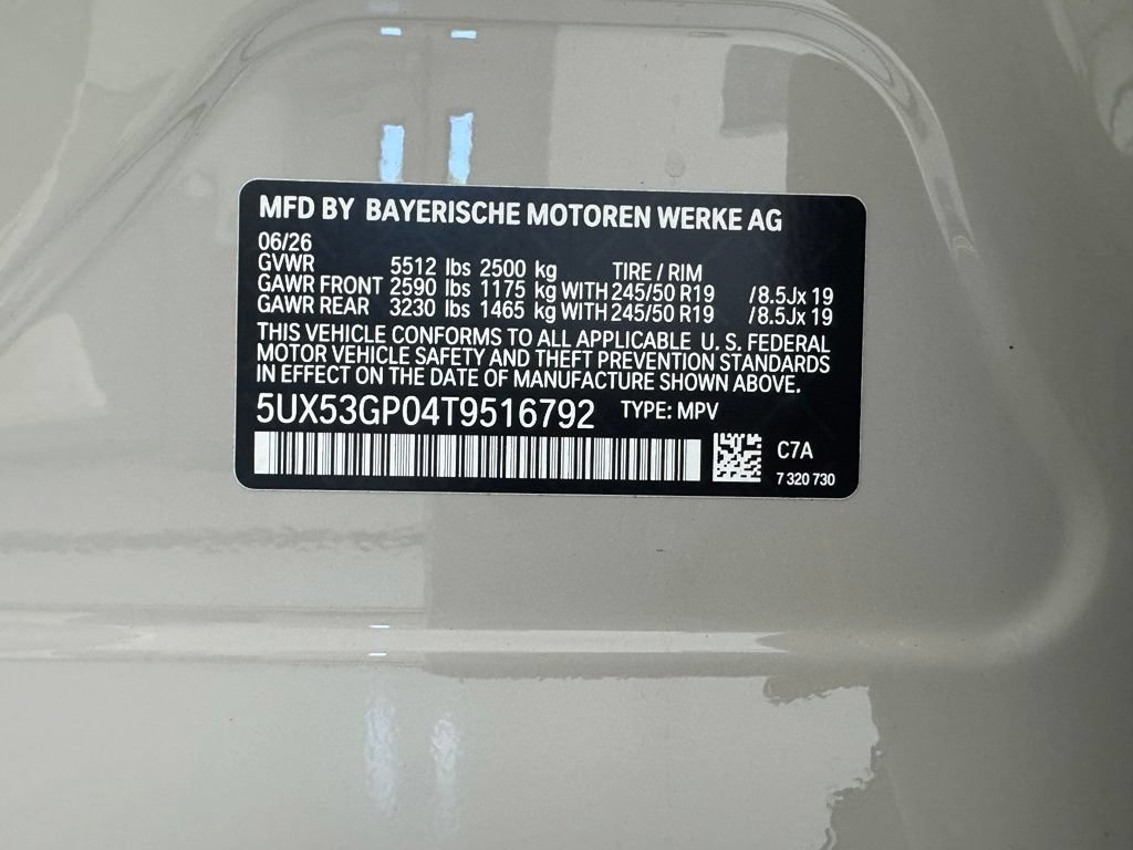New 2026 BMW X3 xDrive30i w/ M Sport Package AWD/4WD image 12
