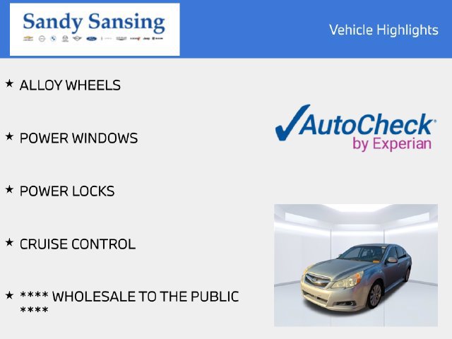 Used 2012 Subaru Legacy 2.5i Limited AWD/4WD image 8