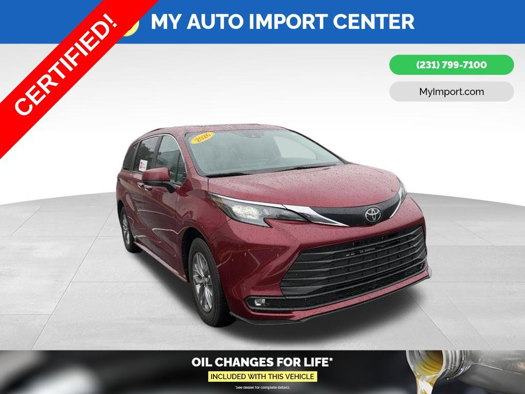 Certified 2026 Toyota Sienna XLE FWD 360° Tour