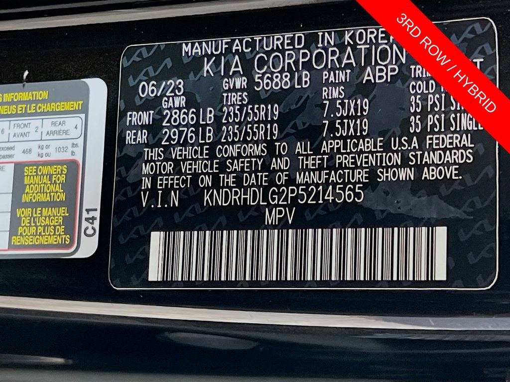 Certified 2023 Kia Sorento EX AWD/4WD image 35