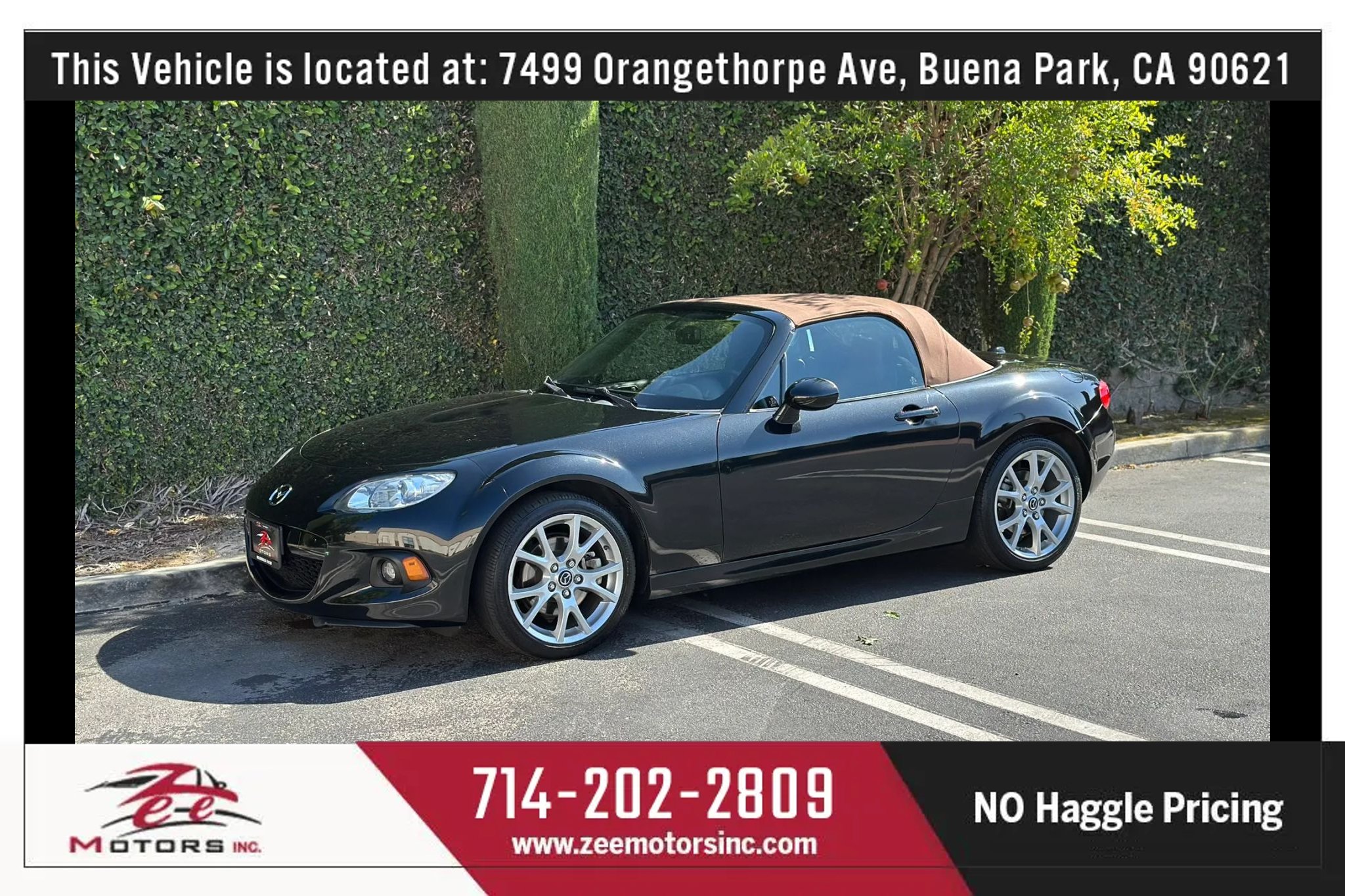 Used 2015 MAZDA MX-5 Miata Grand Touring w/ Premium Package RWD image 12