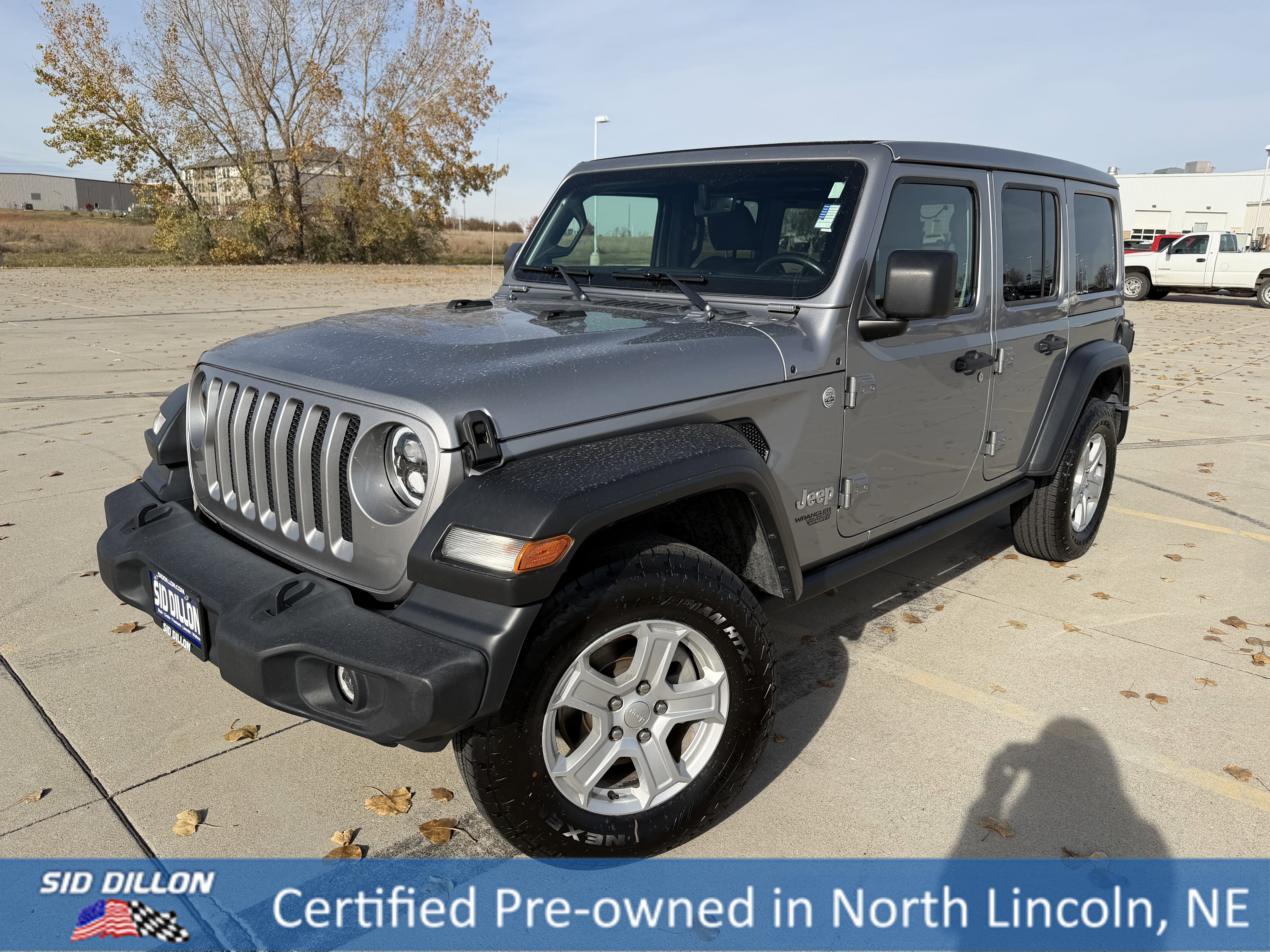 Used 2021 Jeep Wrangler Unlimited Sport w/ Sun And Sound Package image 1