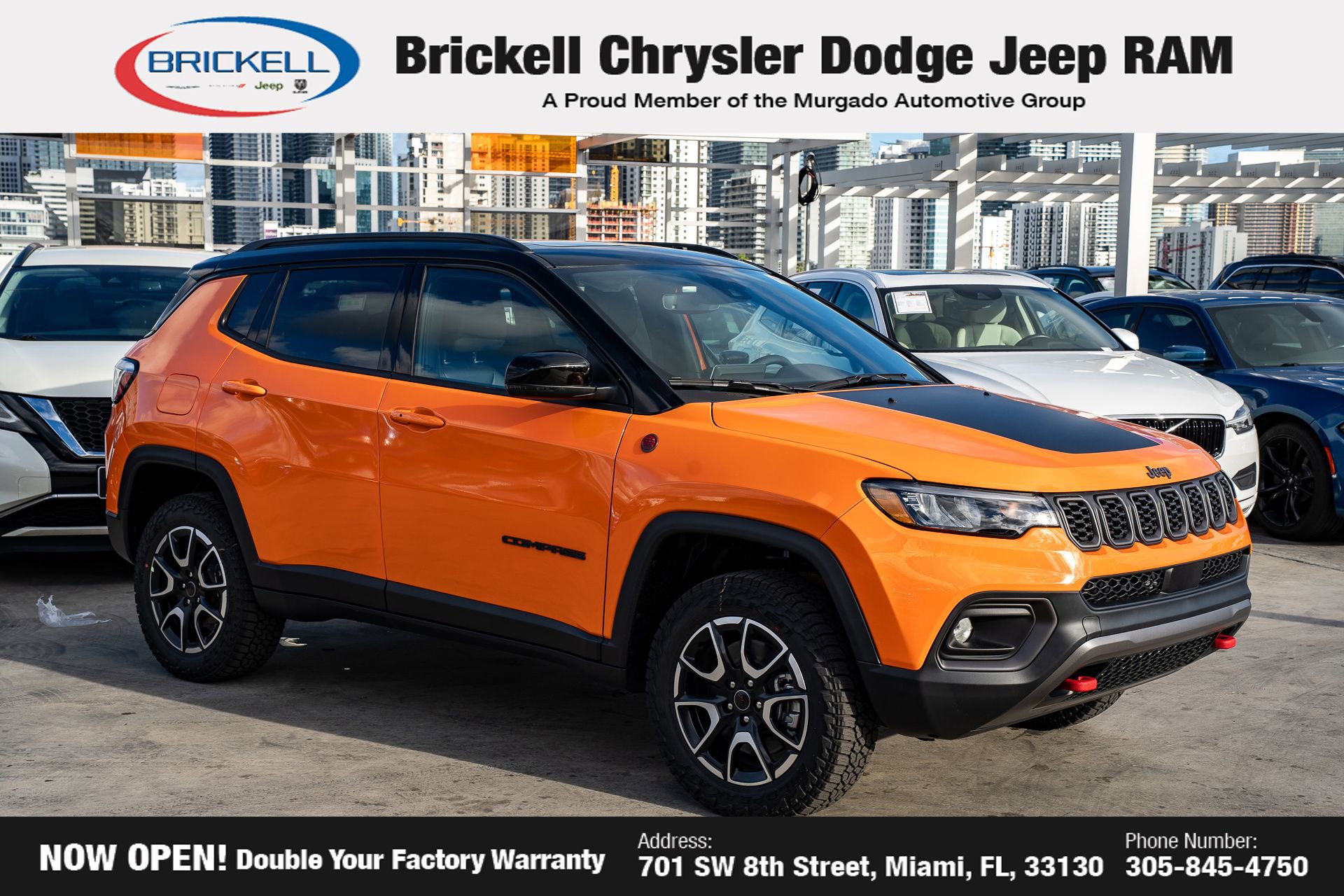 New 2026 Jeep Compass Trailhawk w/ Sun, Sound & Navigation Group image 3