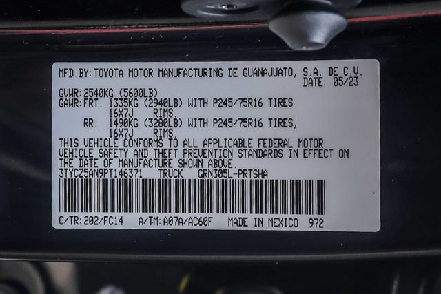 Certified 2023 Toyota Tacoma SR5 w/ SX Package AWD/4WD image 28