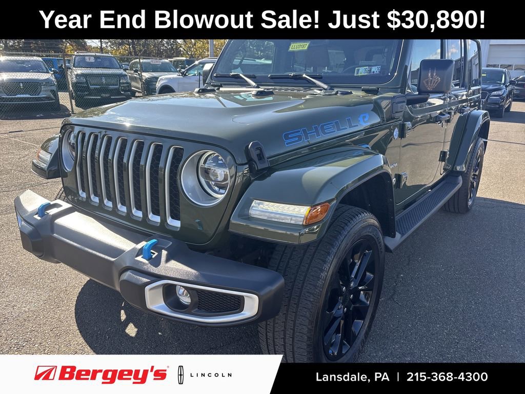 Used 2022 Jeep Wrangler Unlimited Sahara w/ Cold Weather Group image 1