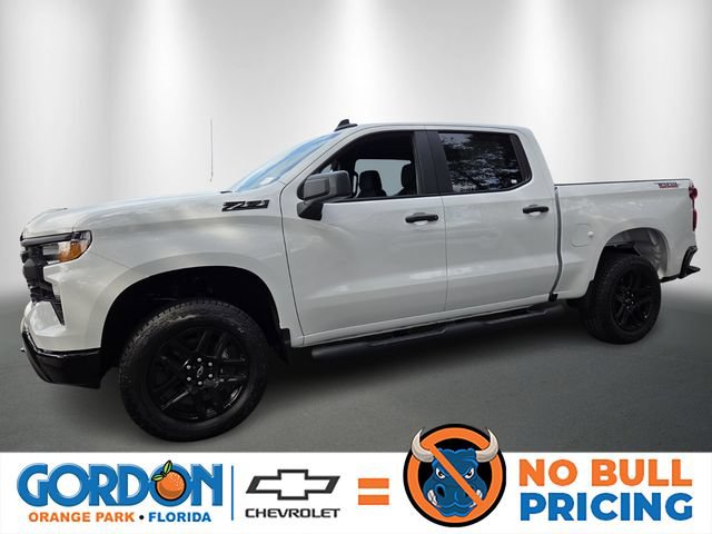 New 2026 Chevrolet Silverado 1500 Custom Trail Boss w/ Turbomax Blackout Package AWD/4WD image 1