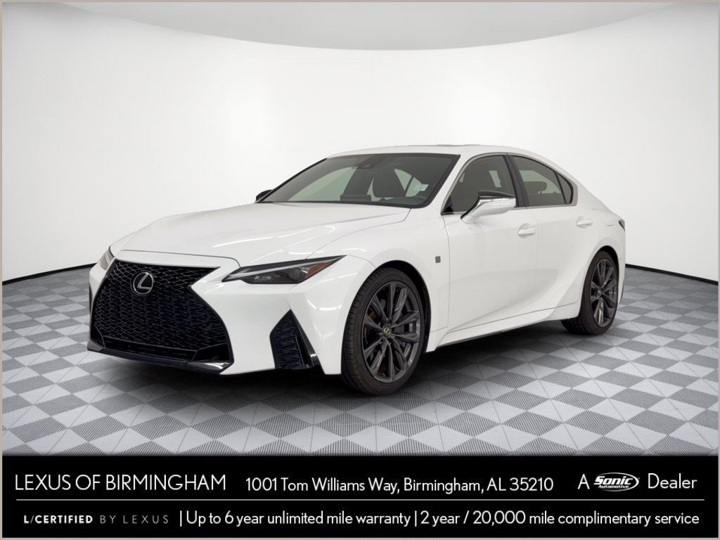 Certified 2023 Lexus IS 350 F Sport w/ Accessory Package 2