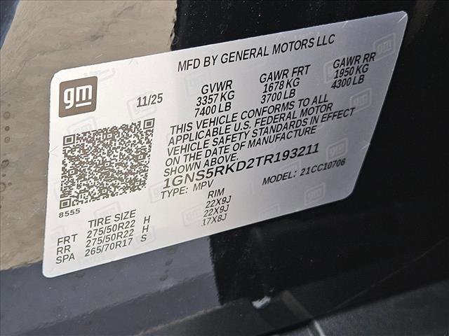 New 2026 Chevrolet Tahoe RST w/ Comfort Package image 21