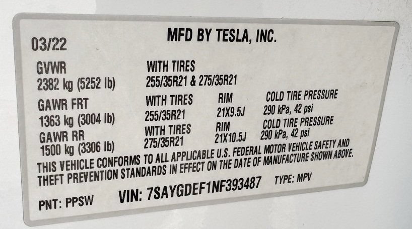 Used 2022 Tesla Model Y Performance AWD/4WD image 30