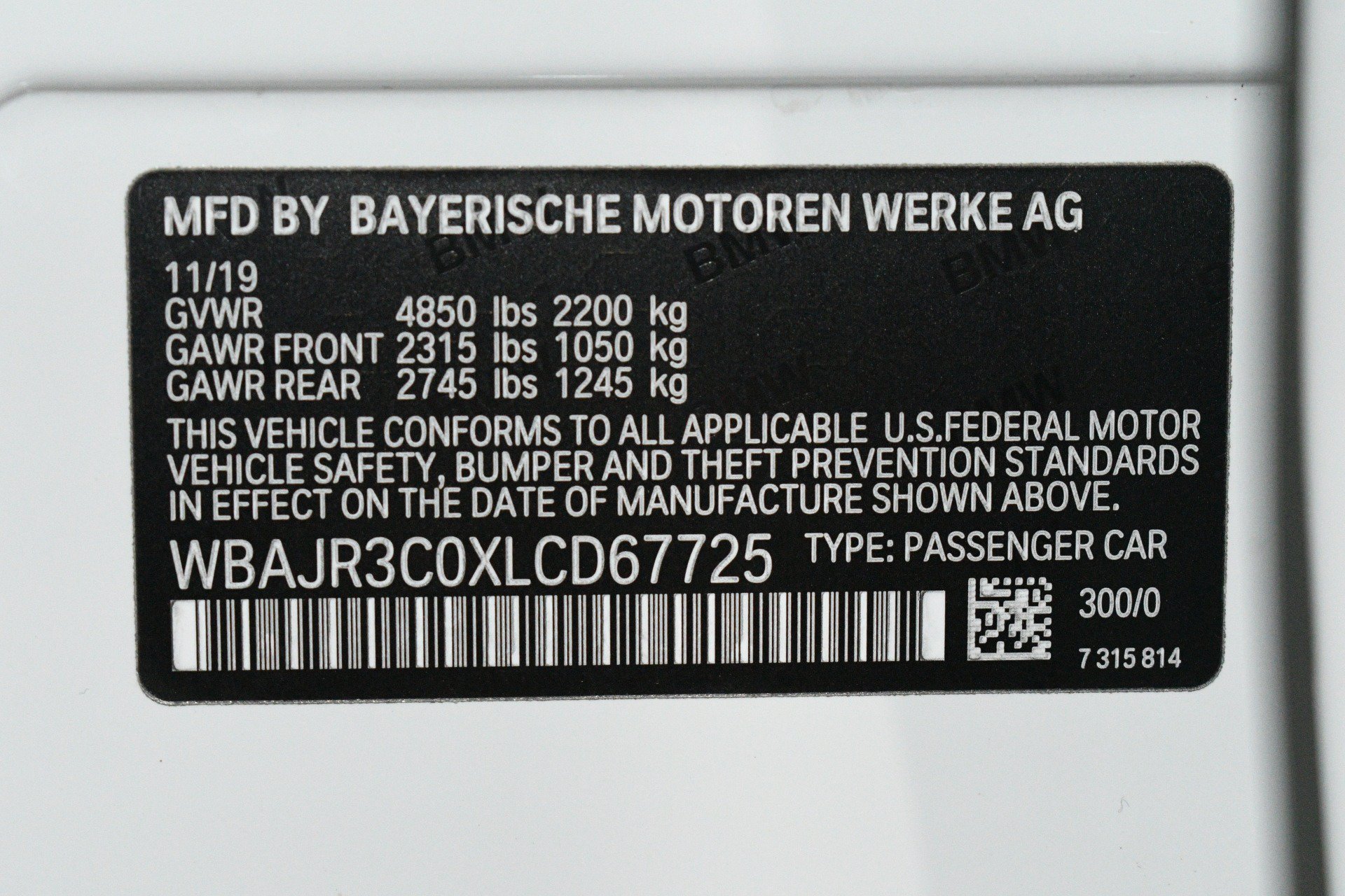 Used 2020 BMW 530i w/ Premium Package RWD image 98