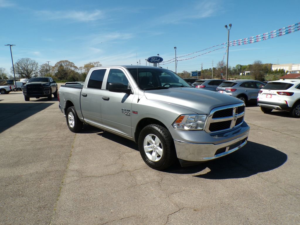 Used 2021 RAM 1500 Tradesman w/ Chrome Plus Package RWD image 1