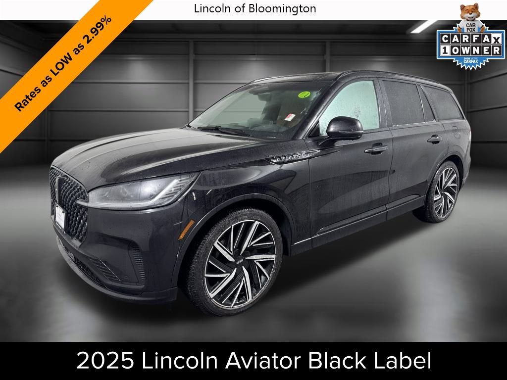 Certified 2025 Lincoln Aviator Black Label w/ Jet Appearance Package