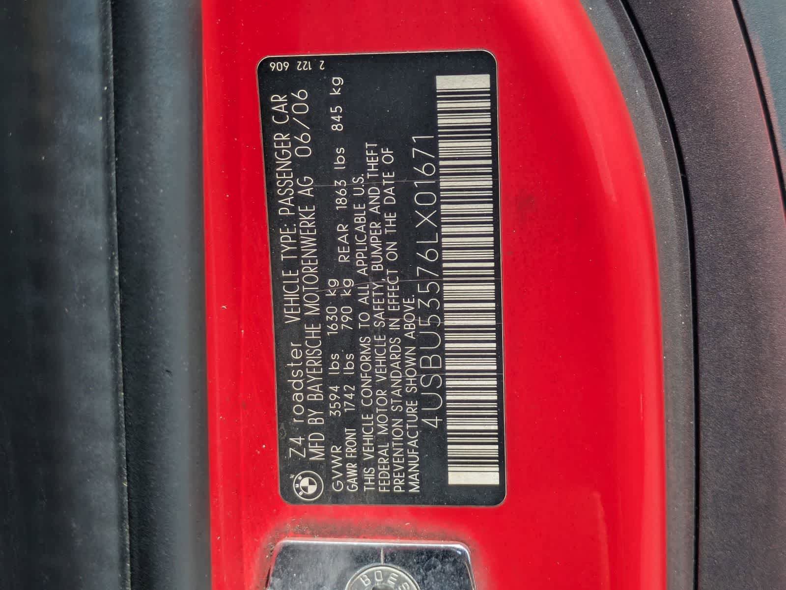 Used 2006 BMW Z4 3.0si RWD image 11