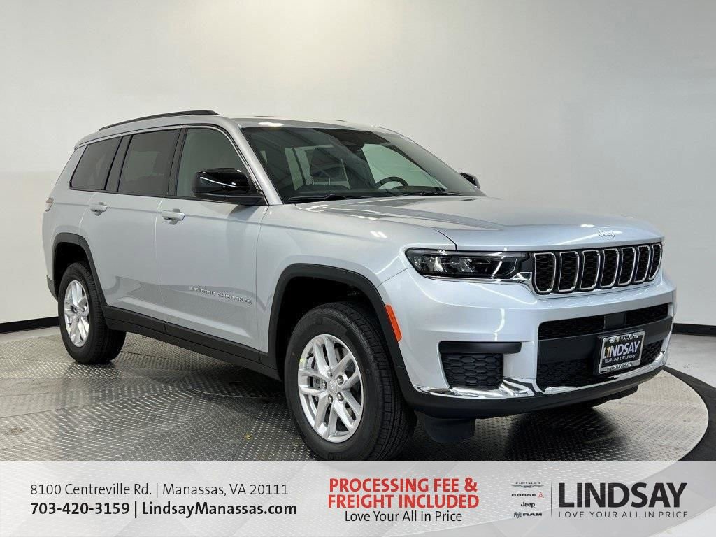 New 2025 Jeep Grand Cherokee L Laredo w/ Luxury Tech Group I AWD/4WD image 1
