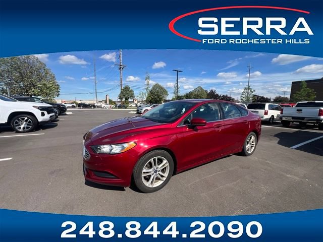 Used 2018 Ford Fusion SE w/ Fusion SE Technology Package FWD image 1
