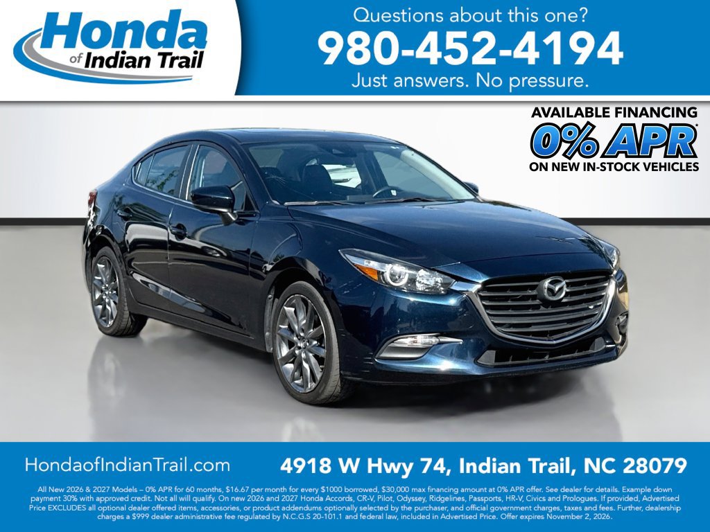 Used 2018 MAZDA MAZDA3 Touring