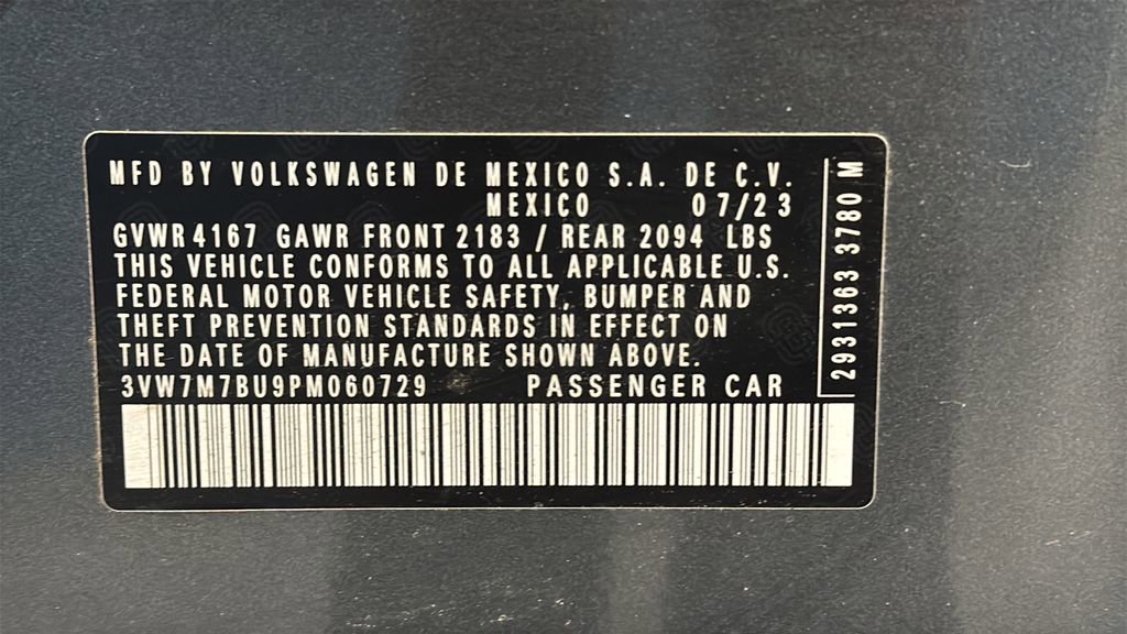 Used 2023 Volkswagen Jetta SE FWD image 29