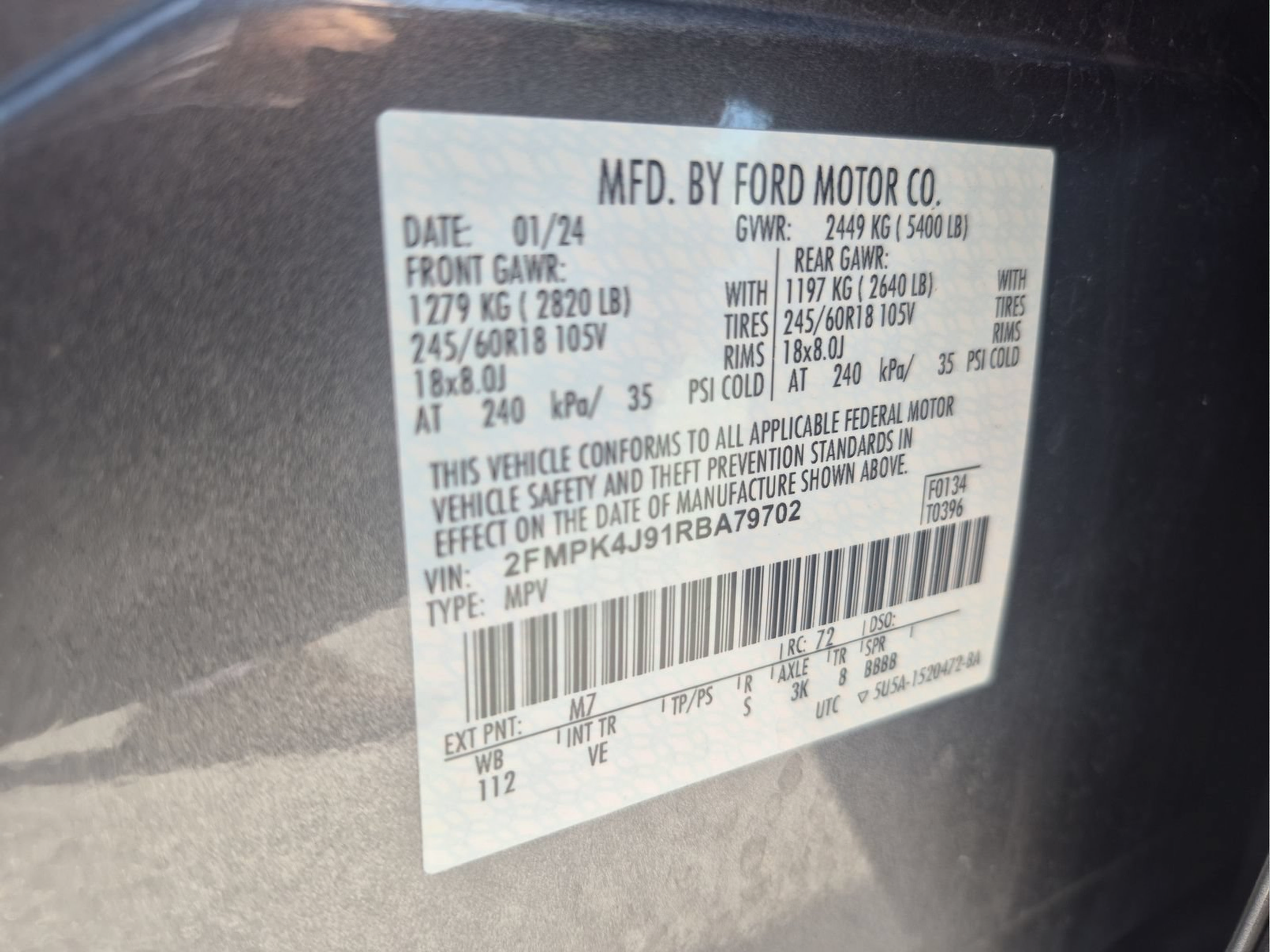 Used 2024 Ford Edge SEL AWD/4WD image 22