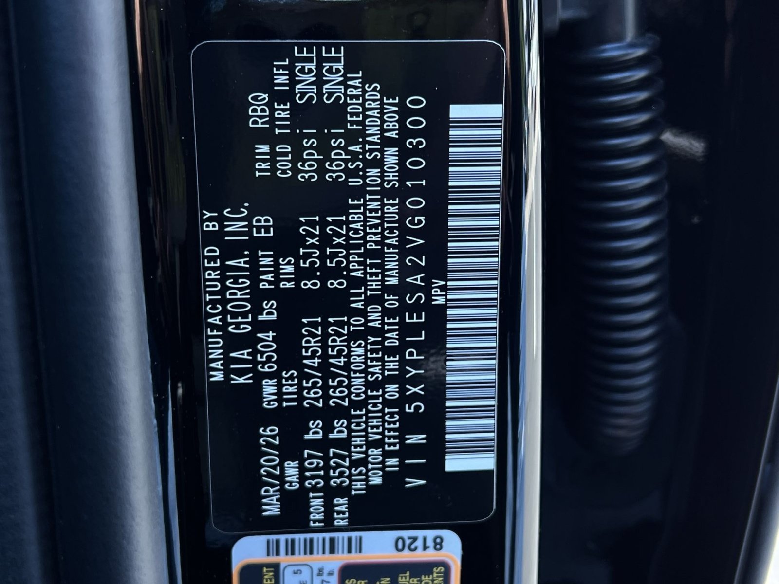 New 2027 Kia Telluride X-Line SX Prestige w/ Executive Package AWD/4WD image 35