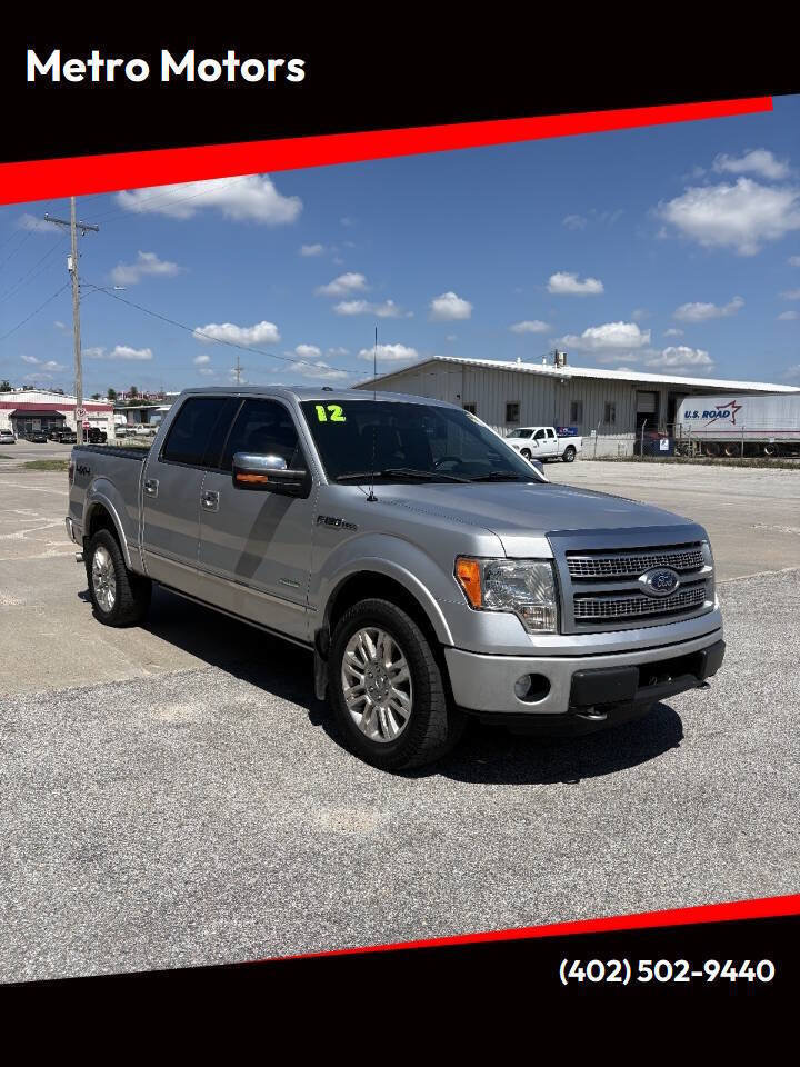 Used 2012 Ford F150 Platinum AWD/4WD image 1