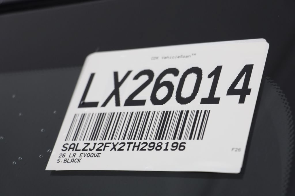Certified 2026 Land Rover Range Rover Evoque S AWD/4WD image 25