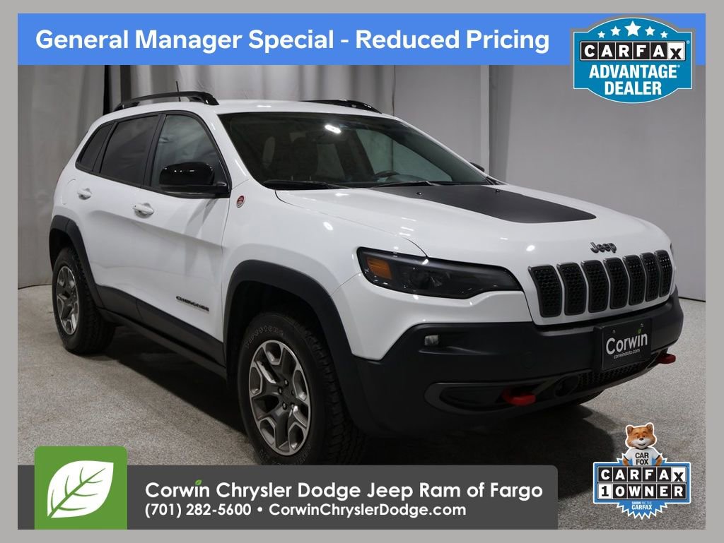 Certified 2022 Jeep Cherokee Trailhawk w/ Sound & Nav Group image 1