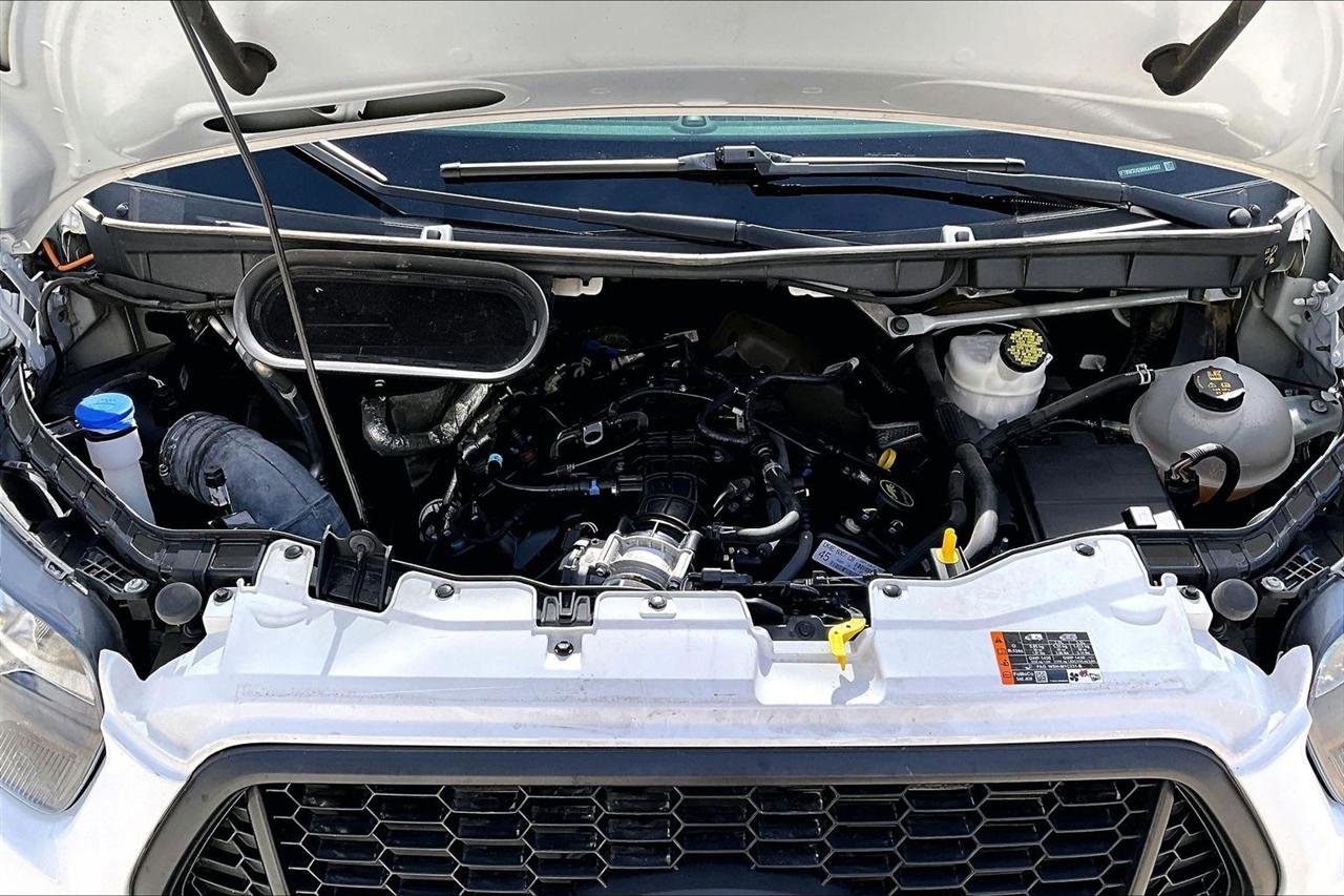 Used 2022 Ford Transit 350 148 High Roof Extended AWD w/ Load Area Protection Package image 32