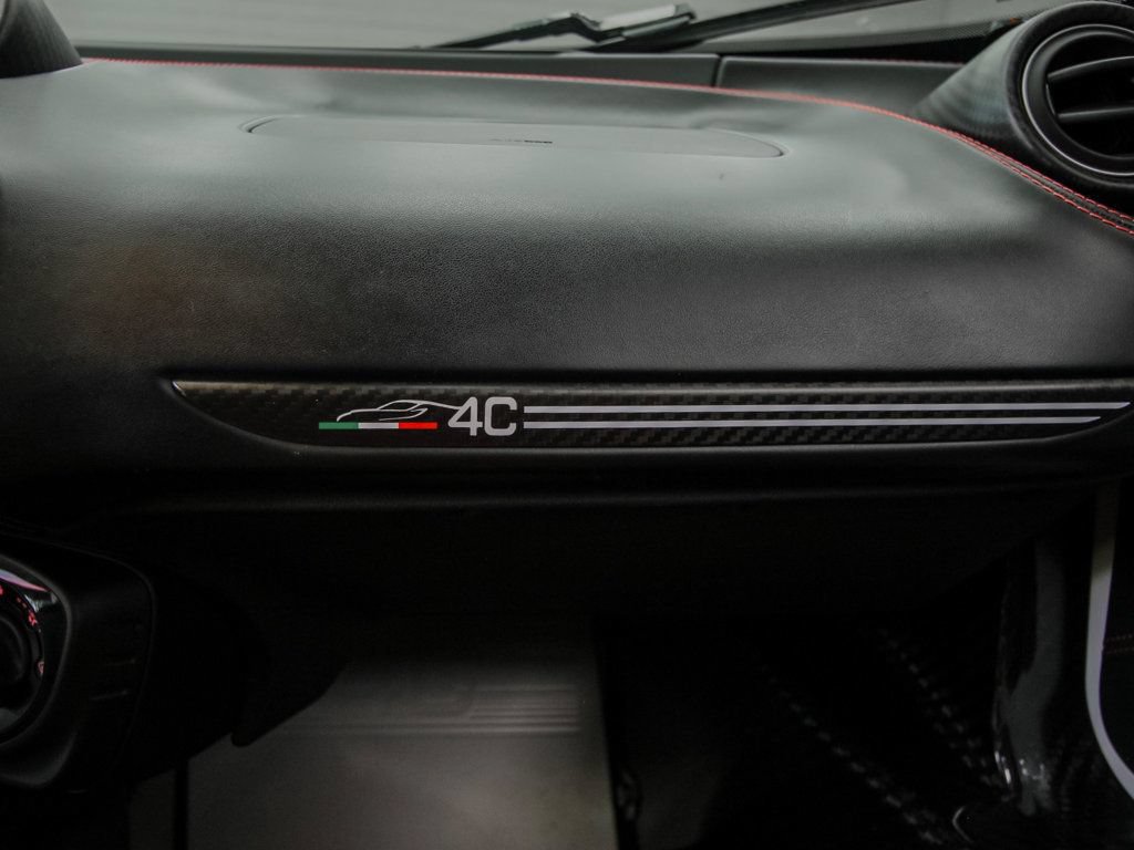 Used 2018 Alfa Romeo 4C Coupe w/ Coupe Track Package 1 RWD image 35