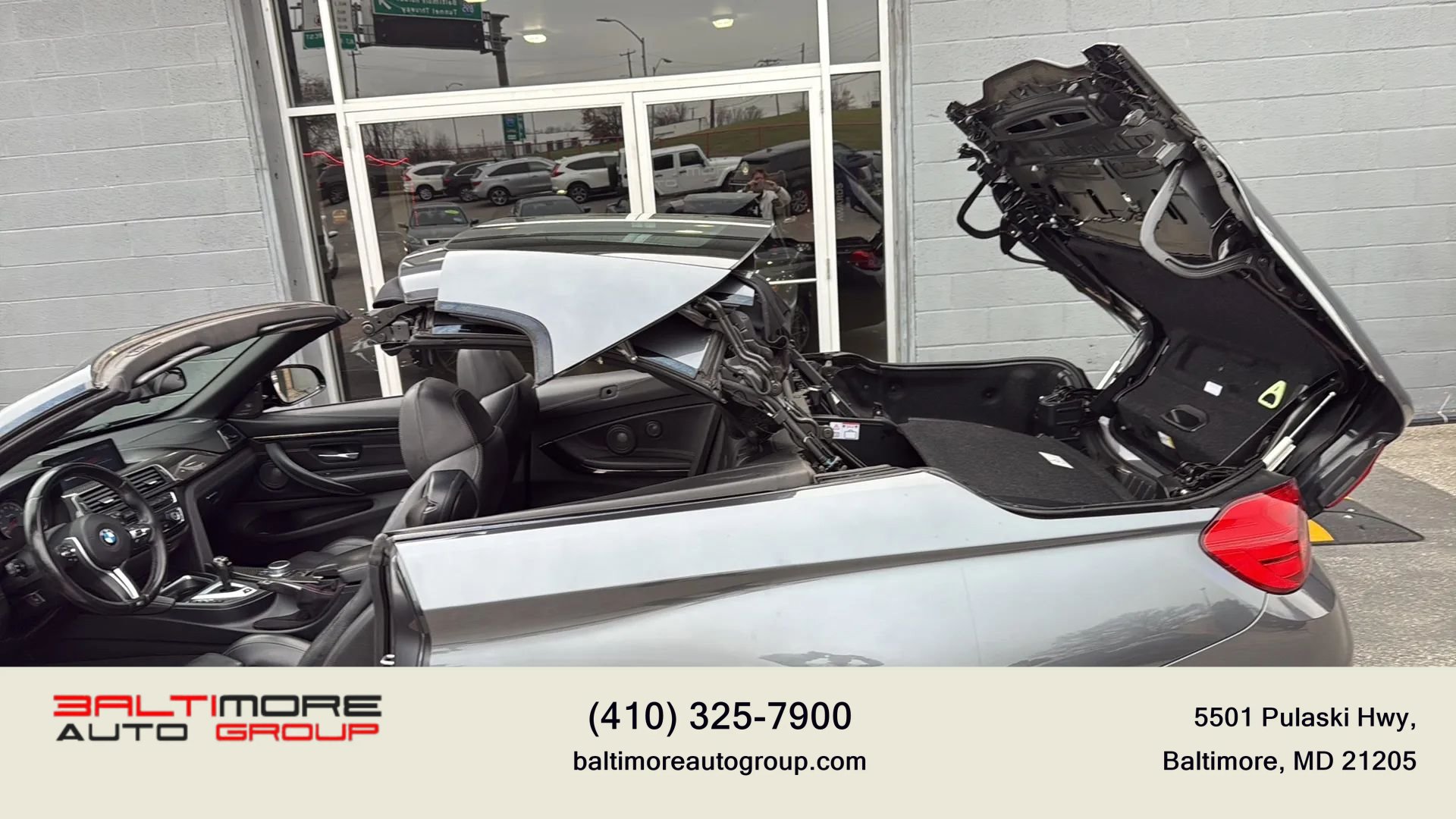 Used 2017 BMW M4 Convertible w/ Competition Package RWD image 18
