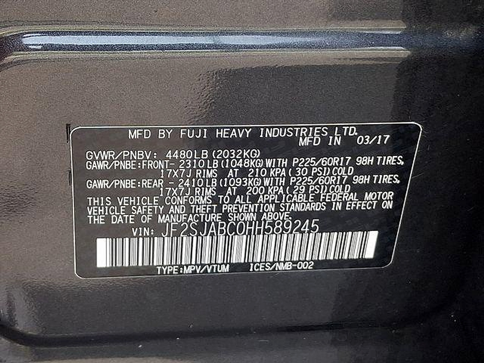 Used 2017 Subaru Forester 2.5i w/ Alloy Wheel Package AWD/4WD image 25